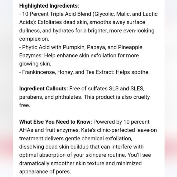 NEW Kate Somerville Liquid ExfoliKate, 4oz - Picture 5 of 10